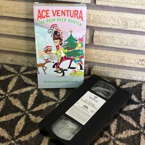 90's "Ace Ventura The Rein-Deer Hunter" Movie - Animated Holiday Special - VHS